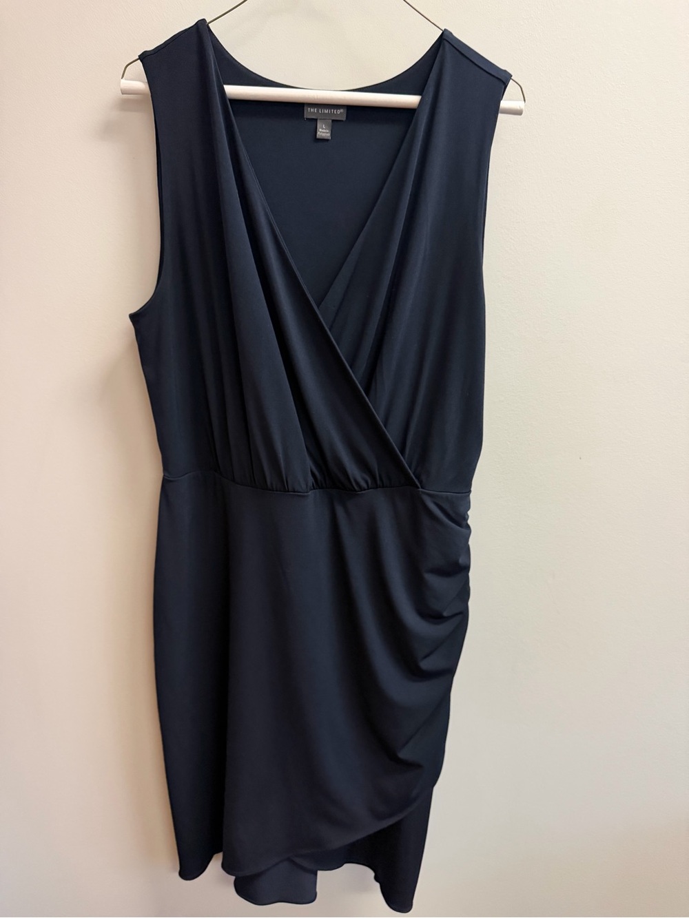 The Limited Navy Faux-Wrap Maxi Dress - Picture 2 of 3